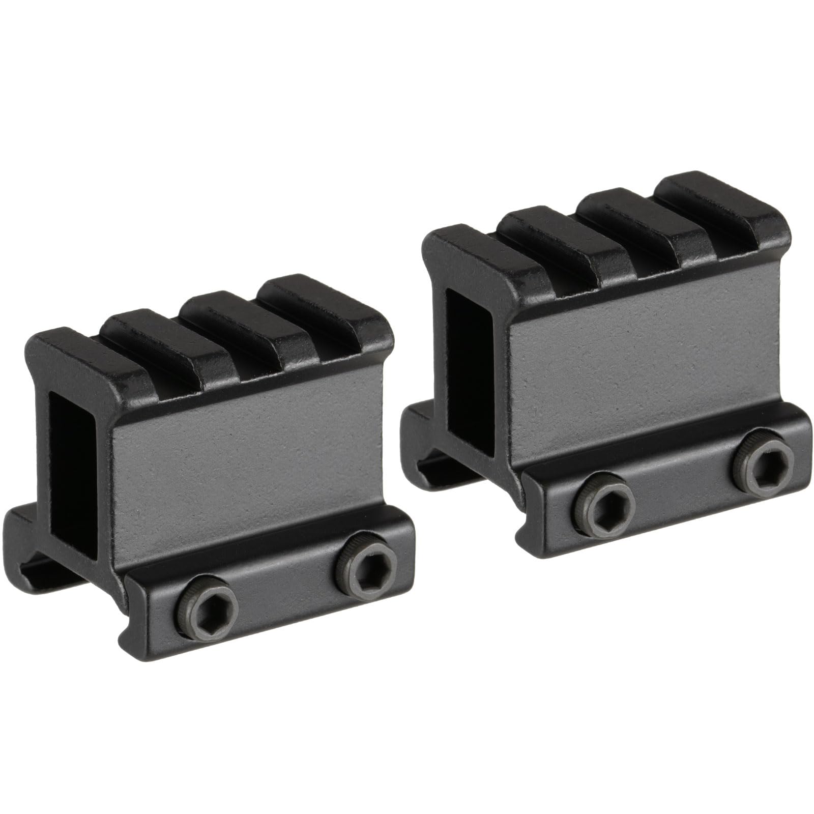 1" TRUGLO Picatinny Riser Mount Adapter 2 Piece