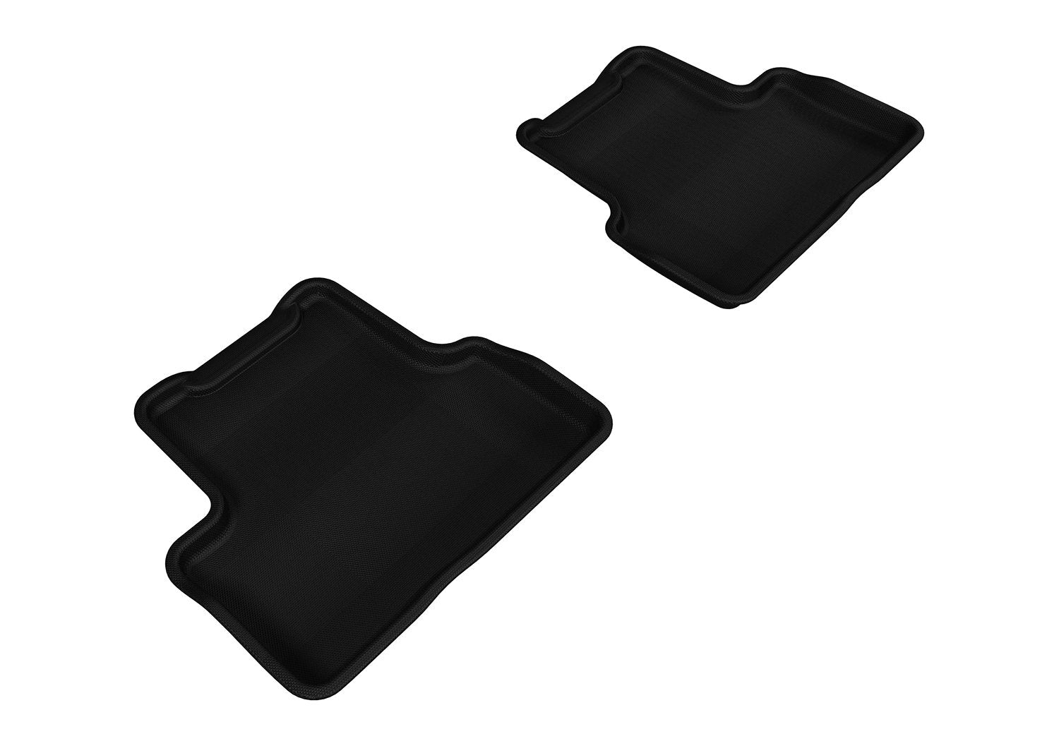 Kagu 3D MAXpider Custom Fit Floor Mat (Black) for 2011-2016 Chevrolet Cruze/Cruze Limited - 2ND Row