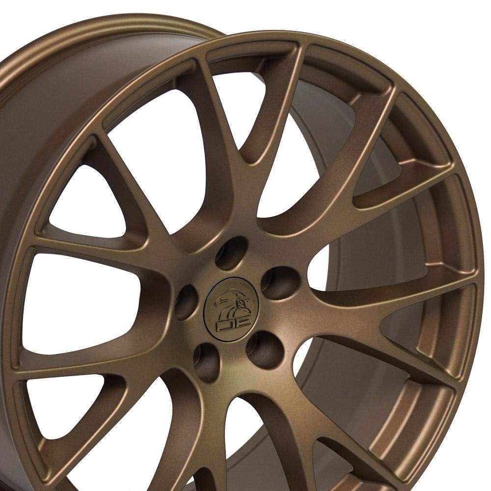 20 Inch OE Wheels DG15 Rim Fits Hellcat Style 5x115 20x10 Satin Bronze - Hollander 2528 (1)