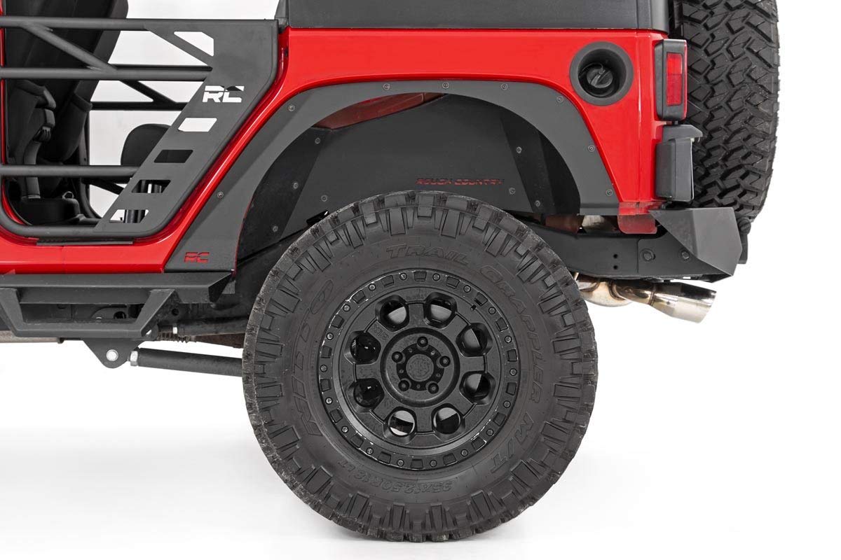 Rough Country Delete Kit Fender Flare for 07-18 Jeep Wrangler JK - 10538