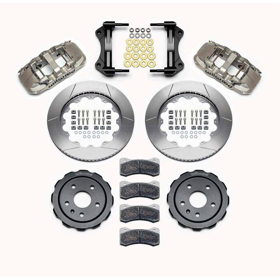 Front Kit AERO6/QS-ST, 14.00" Race Kit - Nickel