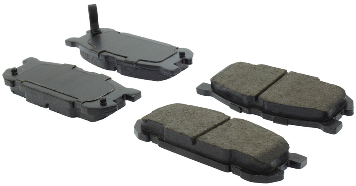 Rear StopTech 308.08910 Brake Pads with Shims and Hardware Street