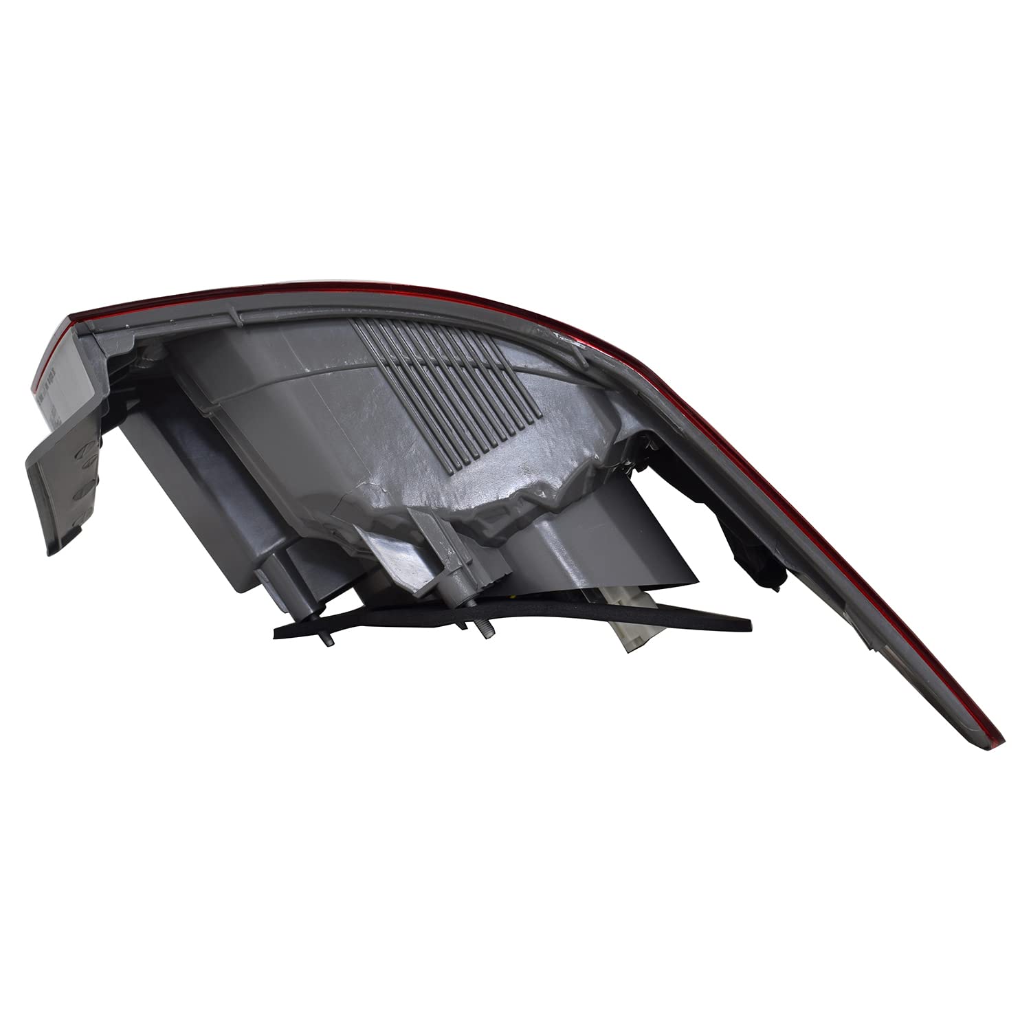 Left TYC Tail Light Assembly Compatible with 2010-2013 Kia Forte