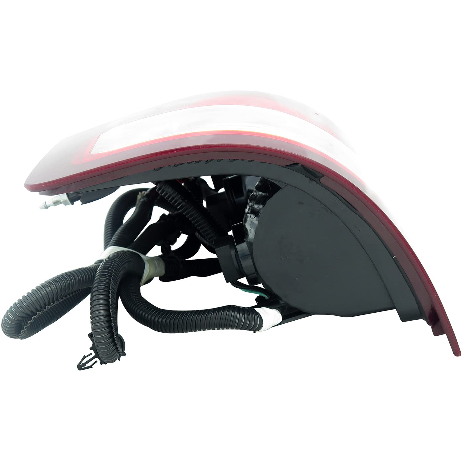Left TYC Tail Light Assembly Compatible with 2010-2011 GMC Sierra Pickup