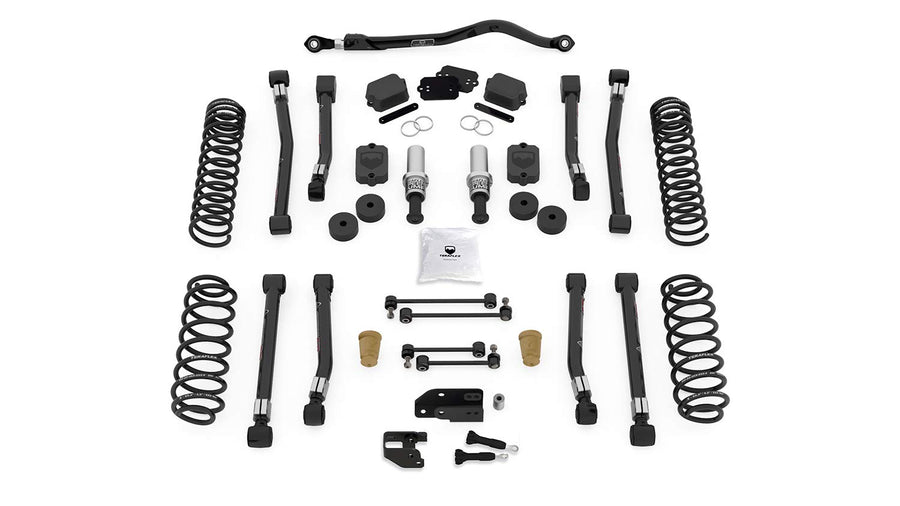 3.5” TeraFlex JL 4DR: Alpine RT3 Short Arm Suspension System – No Shock Absorbers