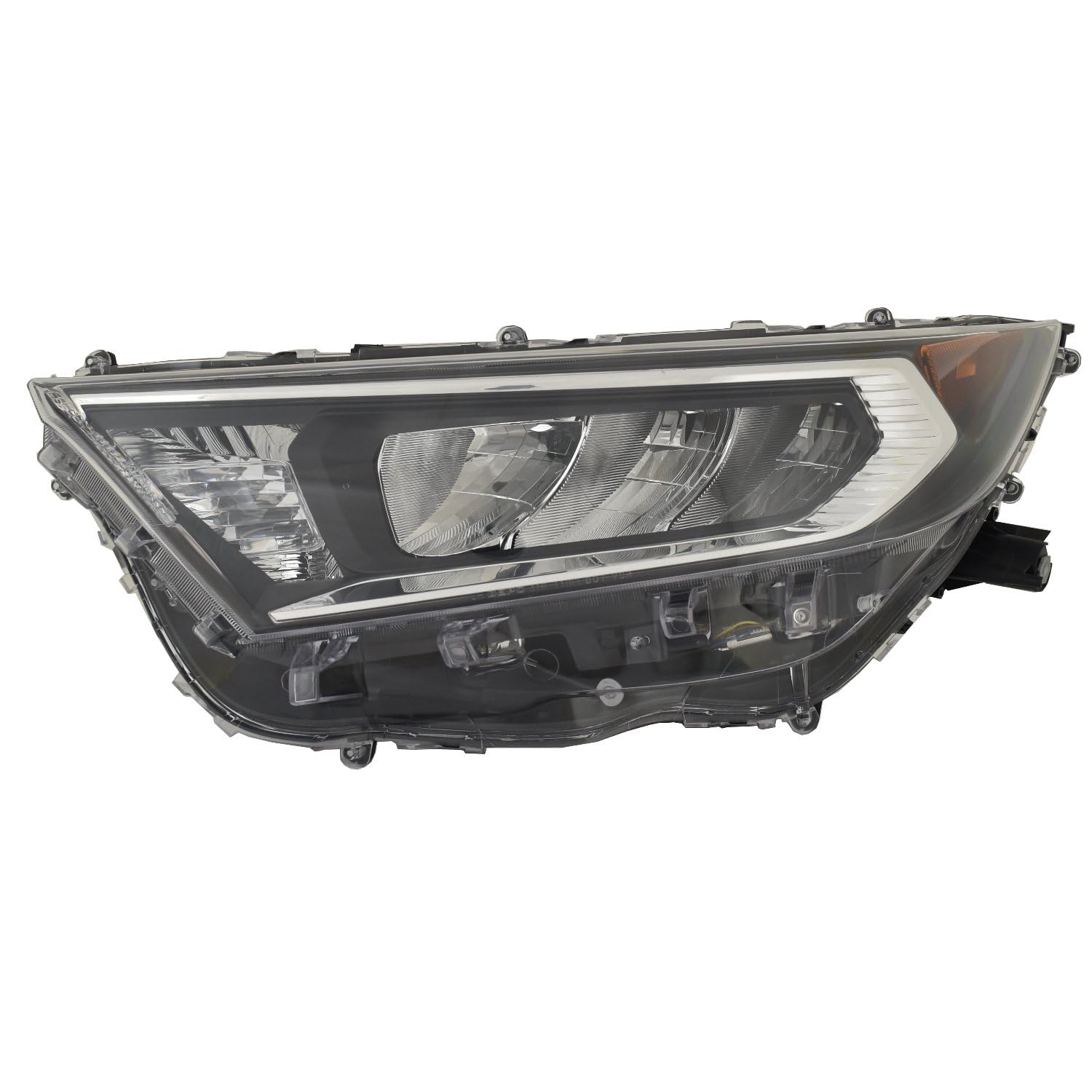 For Toyota RAV4 19-21 Headlight ADVenture/Limited/TRAIL/XLE/XLE PREMIUM JPN Built Chrome Driver Side CAPA | DOT Certified 8117042811 | TO2518201C