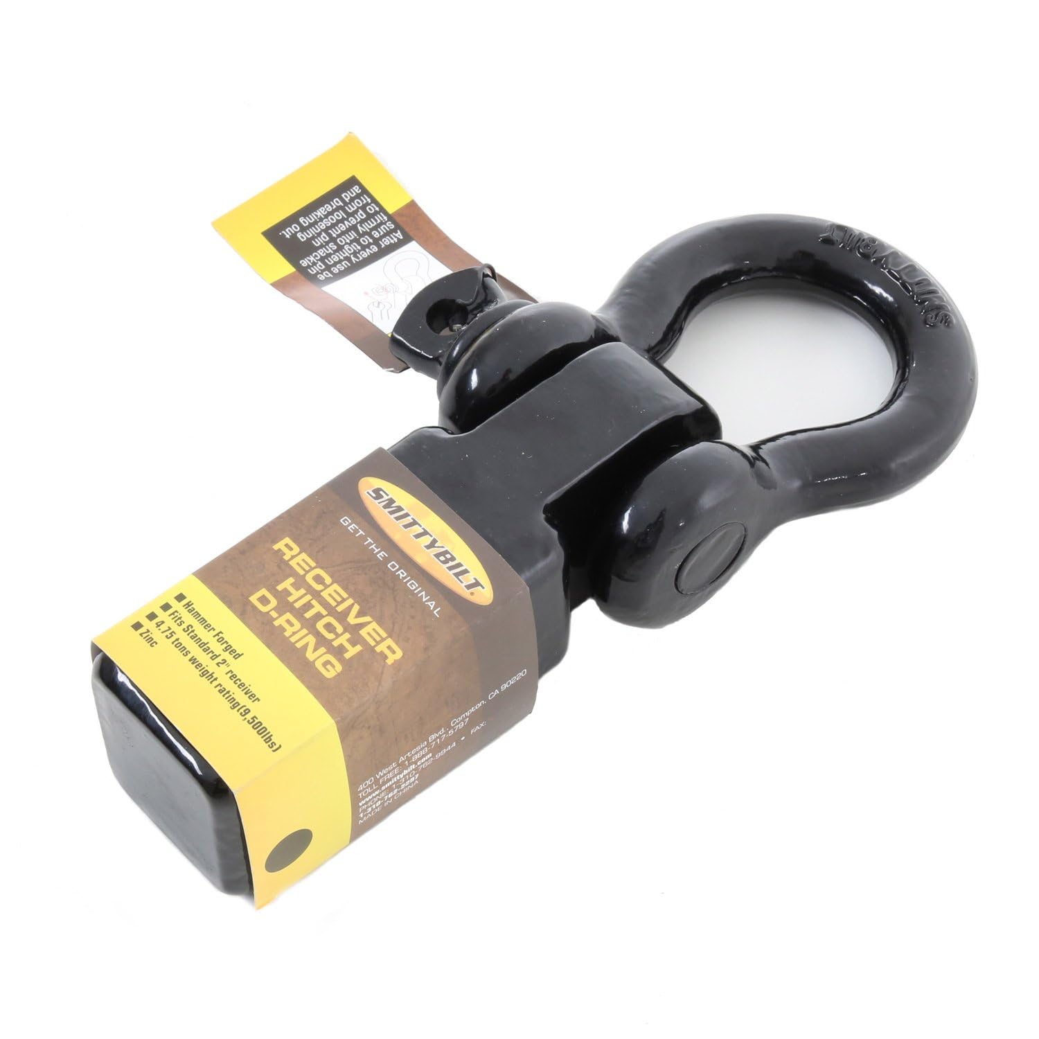 2IN RECEIVER CLEVIS BLK - SmittyBilt SB29312B