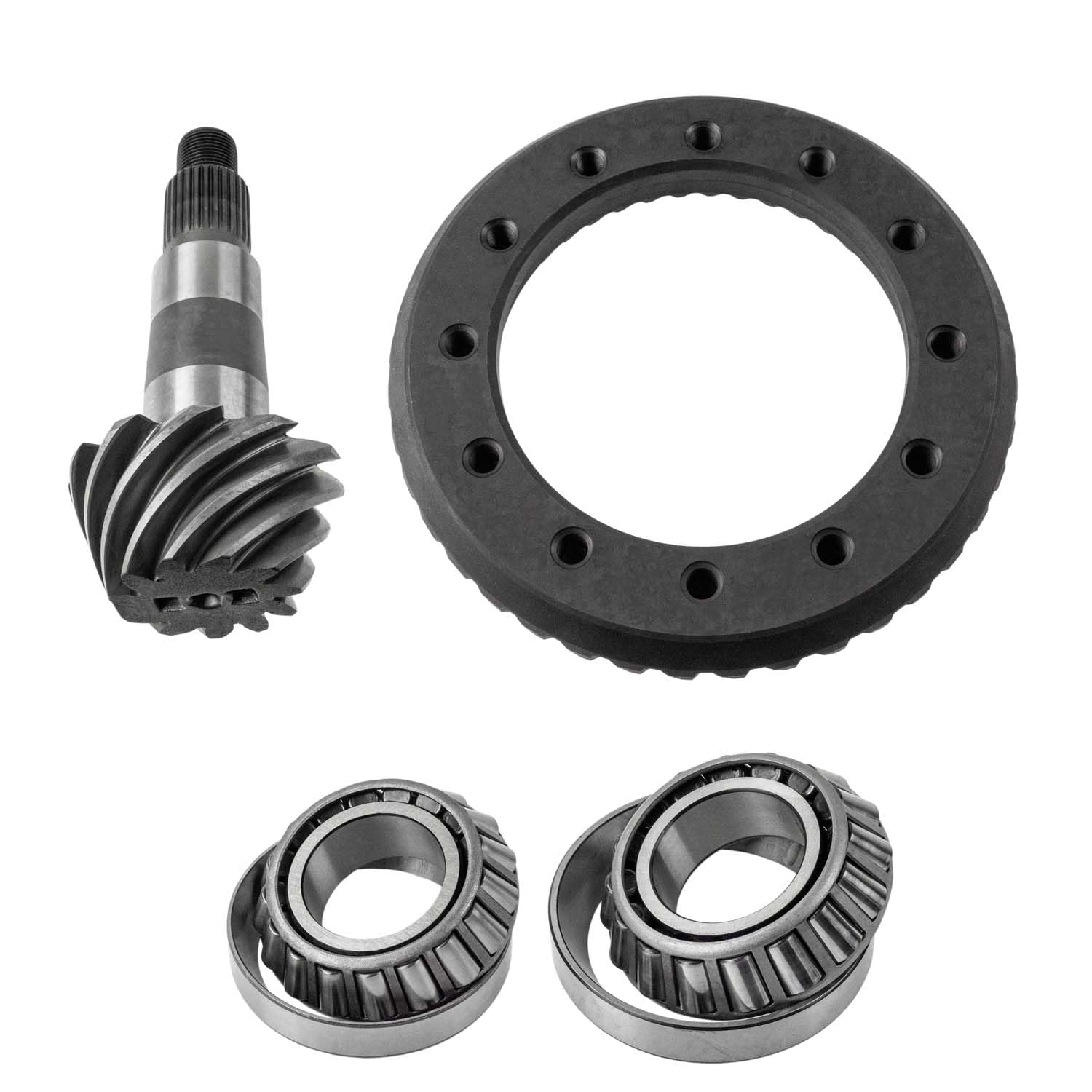 Differential Ring & Pinion Motive Gear D60-373SF For Dana 60 Reverse Ratio 3.73, 12-Bolt, 28 Spline, 11 Pinion & 41 Ring Tooth - Fits Ford F-250/F-350/F-450 Super Duty, Replaces: Ford HC3Z-3222-A