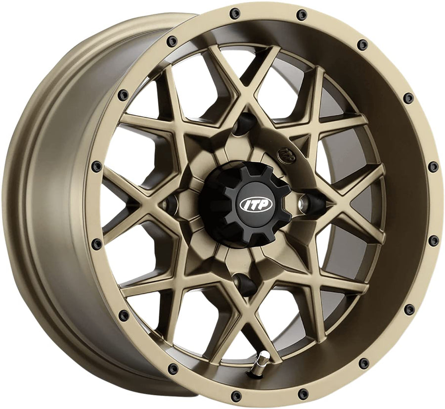 18x6.5 ITP Hurricane ATV/UTV Wheel - Bronze (4/156) - 4+2.5 [1822516729B]