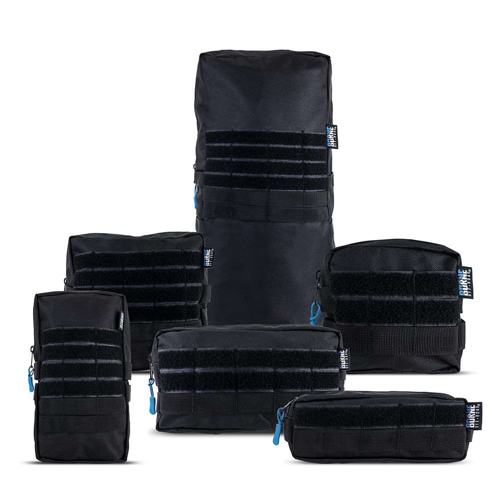 Molle Pouch Set Borne Off-Road 6-Pack