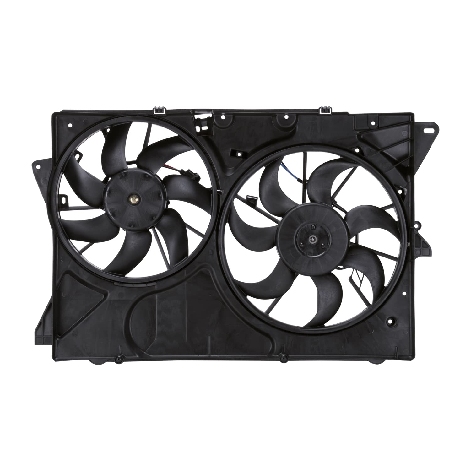 Cooling Fan Assembly TYC 622780 Compatible with 2012-2012 Ford Explorer, Black