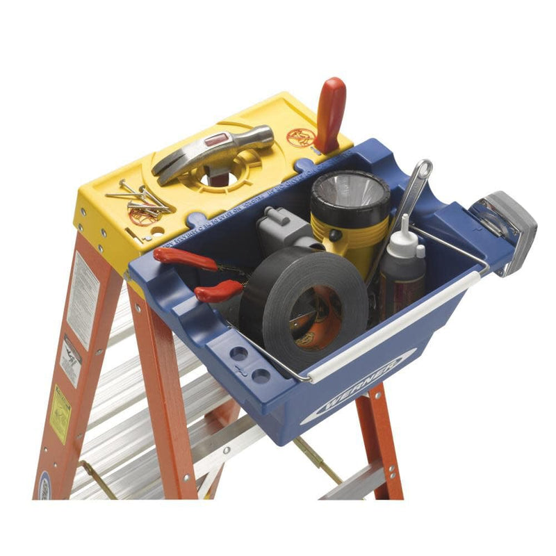 7-Ft Werner Fiberglass Type 1A - 300 Lbs. Capacity Step Ladder
