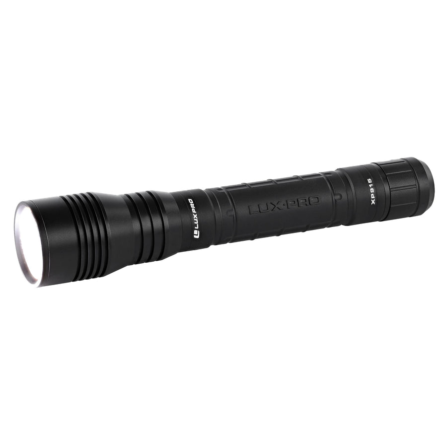 Compact Tactical LUXPRO XP915 Rechargeable 1600 Lumen Flashlight - 18650 Battery