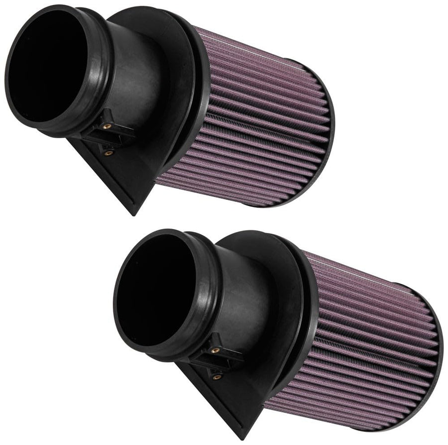 K&N Engine Air Filter: Washable, Increase Power & Acceleration, Premium, Replacement Car Air Filter: Compatible with 2014-2018 AUDI/LAMBORGHINI (R8, Huracan), E-0658