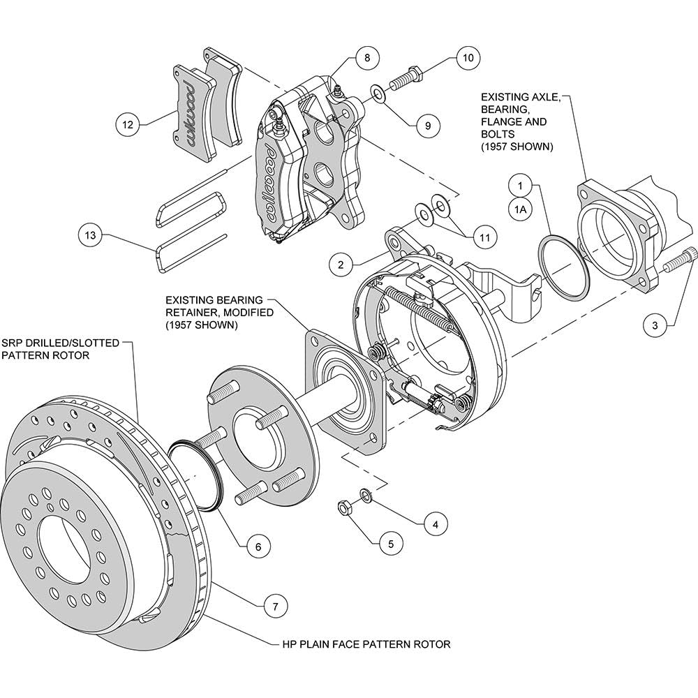 P-Brake Kit FDP-LP 11.00"