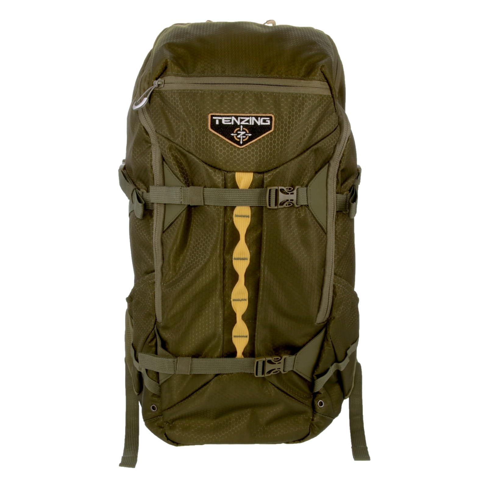 Whitetail TENZING 2100 Day Pack, Olive Green Hydration Bladder Compatible Durable Camo Backpack with 4 Compartments & 15 Organizational Pockets for Hunting Gear and Equipment