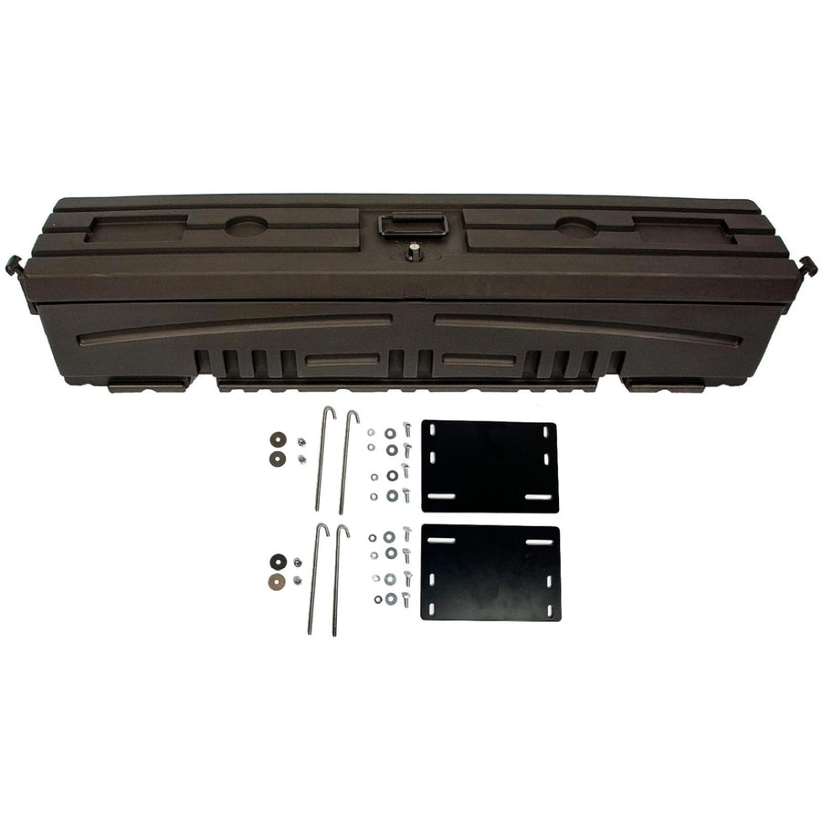 DUHA 70821 70820 All-Terrain Side by Side Storage Box with Mounting Kit fits 2014 2025 Polaris Ranger Full Size Box or Bobcat UV34 - Heavy Duty & Weather Resistant
