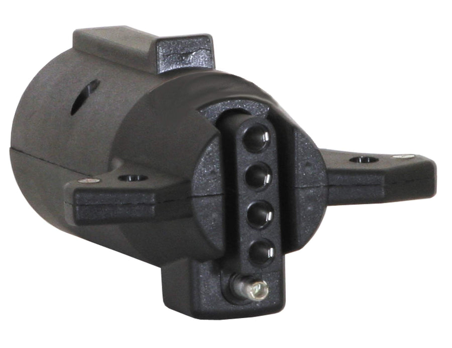 Buyers Products 7-Way TC2075P Flat to 5-Flat Plastic Trailer Connector Adapter, Truck Side Trailer Connect Adapter, Easily Convert 7 Way Flat Pin to 5 Flat Connection, Utility Truck Accessories