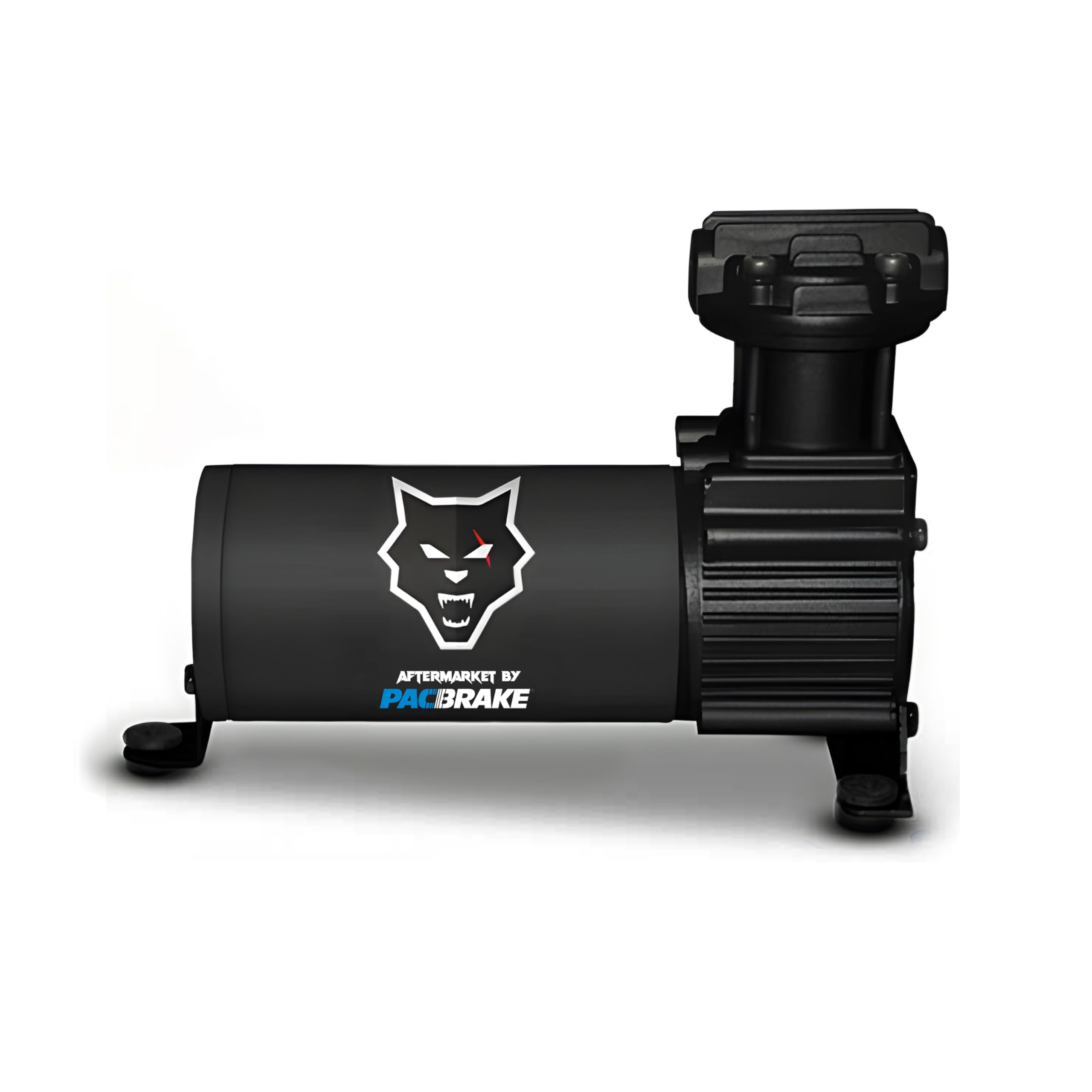 Pacbrake Basic Air Compressor Kit HP10142-B Matte Black | Includes Installation Hardware | Oil-less Design | Heavy-Duty Construction | 150 PSI Max Working Pressure | 33% Max Duty Cycle