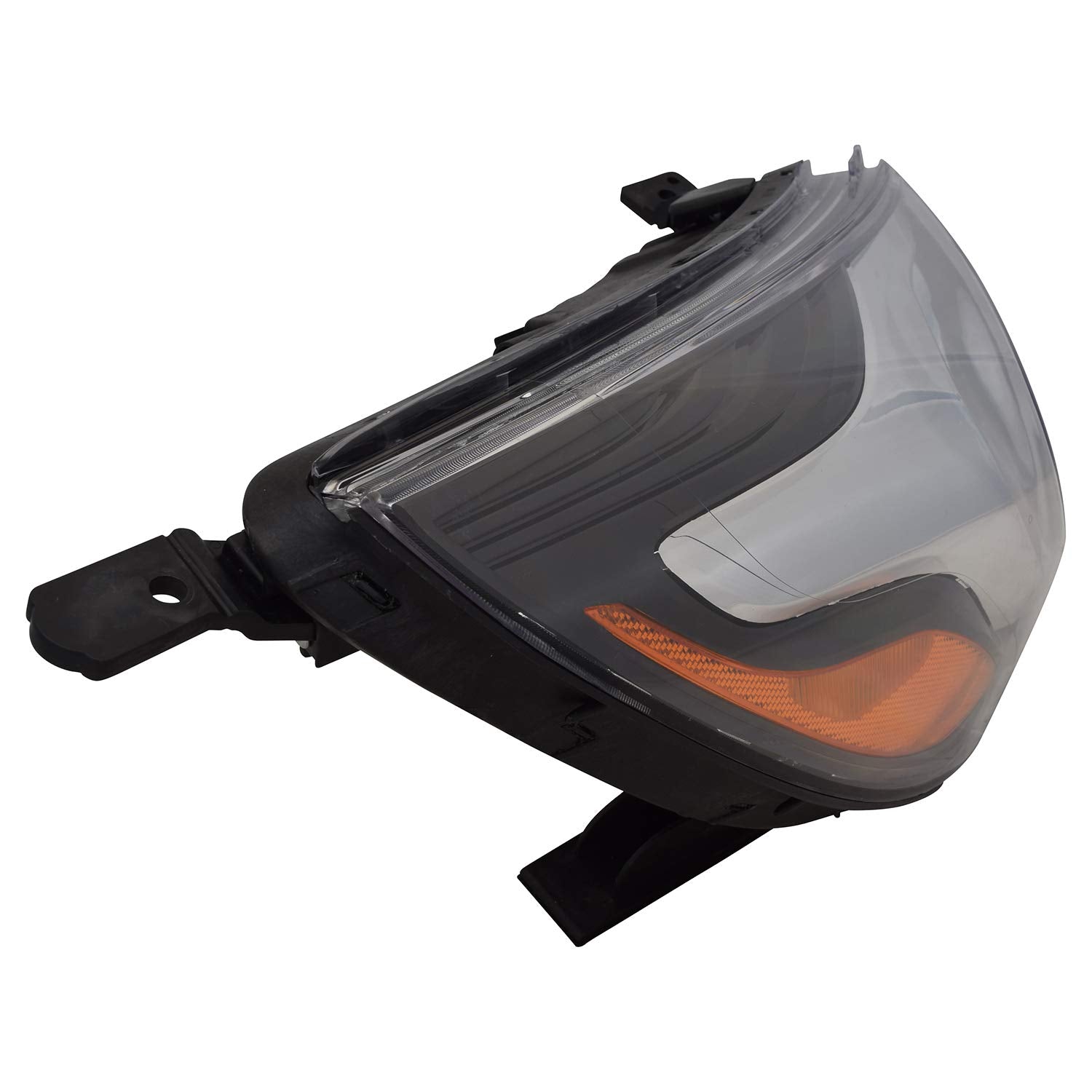 Right TYC Headlight Assembly Compatible with 2012-2017 Kia RIO