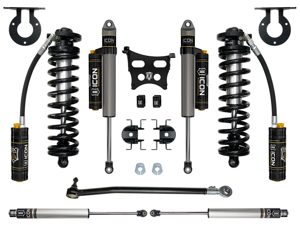 2023 Ford F-250/F-350 Super Duty ICON 4WD, 2.5-3" Lift, Stage 4 Coilover Conversion System