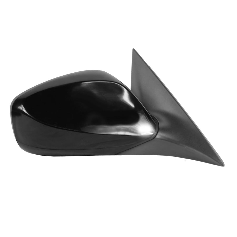 Fit System Mirror Passenger Side for Hyundai Veloster, Textured Black w/PTM Cover, Foldaway, w/o spot Mirror, w/o Panoramic roof, Heated Power