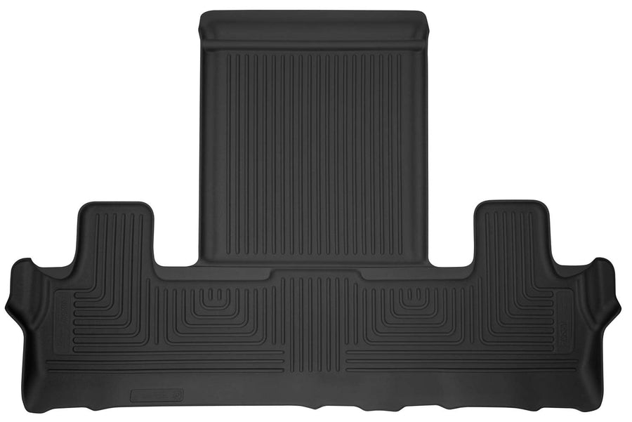 Husky Liners X-act Contour Floor Mats | 3rd Row, 1-pc Black - 54671 Fits 2018-2024 Ford Expedition Max, Lincoln Navigator L Reserve/Select