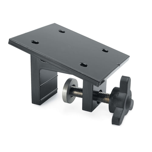 Downrigger Base Cannon Clamp Mount, Boat Fishing Accessory – Black Aluminum
