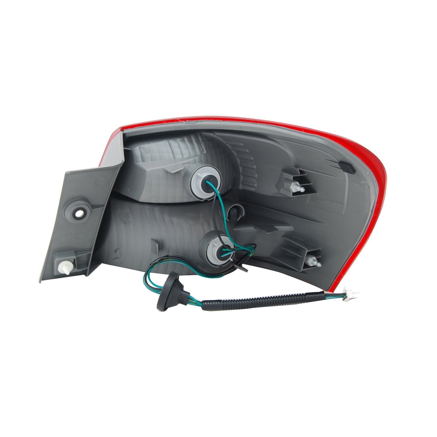 Left TYC Tail Light Assembly Compatible with 2008-2014 Nissan Rogue
