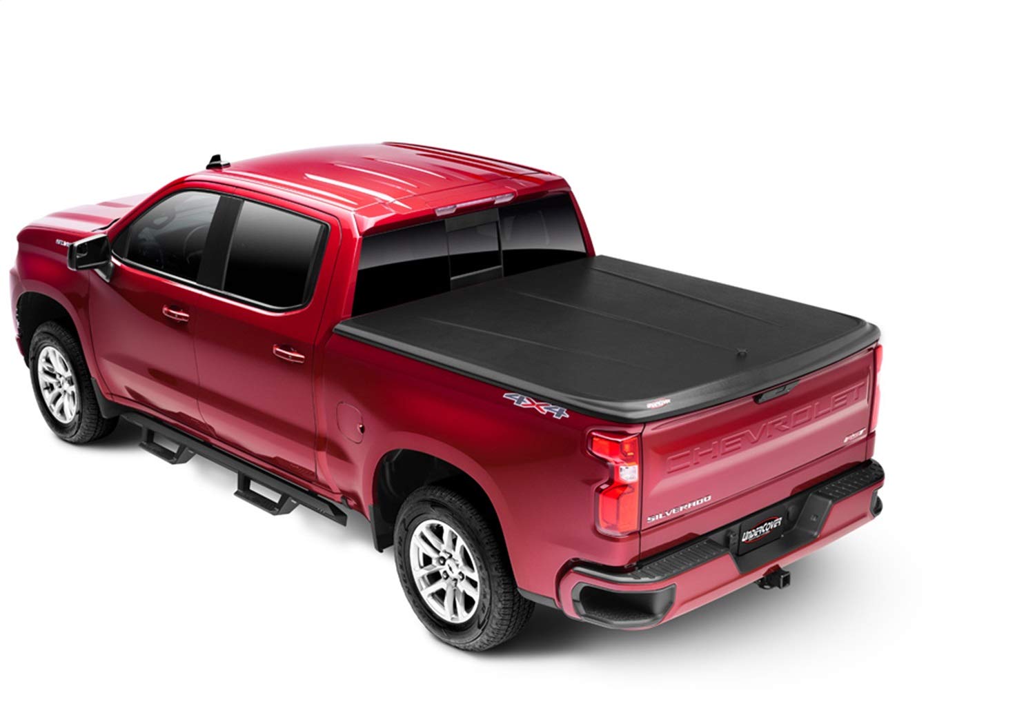 UnderCover SE RealTruck One-Piece Truck Bed Tonneau Cover | UC1186 | Fits 2019 - 2025 Chevy/GMC Silverado/Sierra 1500 6' 7" Bed (79.4")