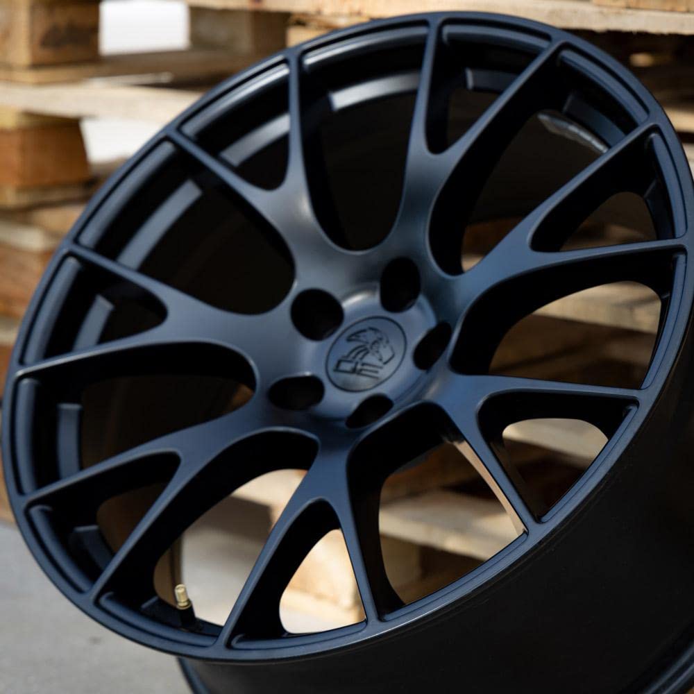 20 Inch OE Wheels DG15 Rim Fits Hellcat Style 5x115 20x9 Satin Black - Hollander 2528 (1)