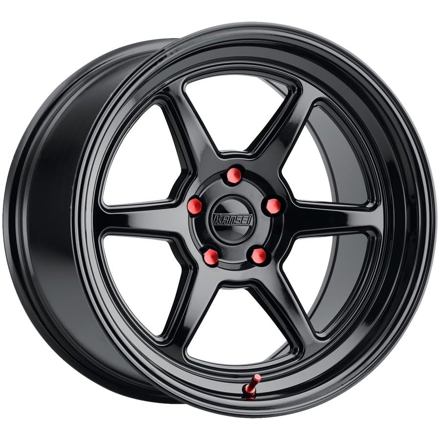 ROKU KANSEI Black 18X9 5X110 +12mm (Drill)