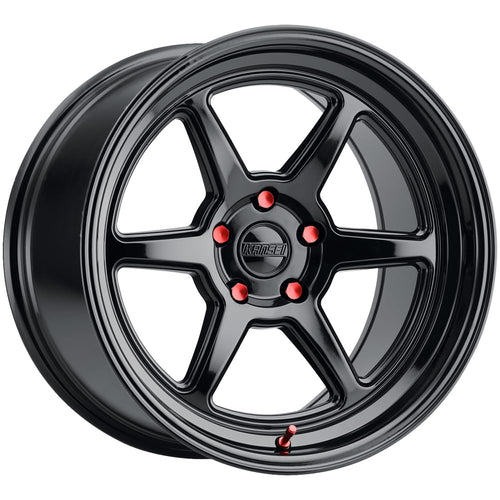 ROKU KANSEI Black 18X9 5X108 +12mm (Drill)