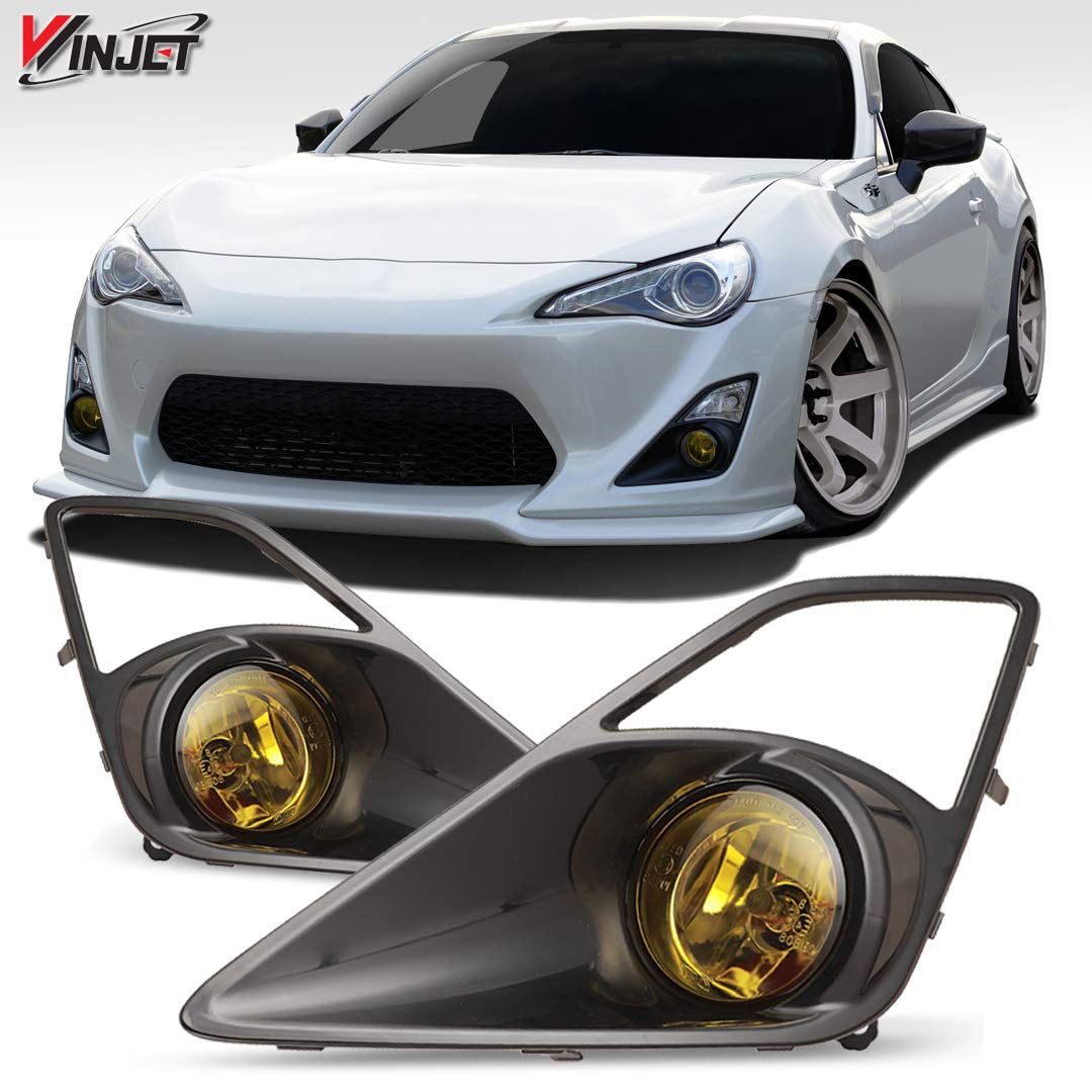 OEM Series Winjet for [2012 2013 2014 2015 2016 Scion FR-S] Driving Fog Lights + Switch + Wiring Kit