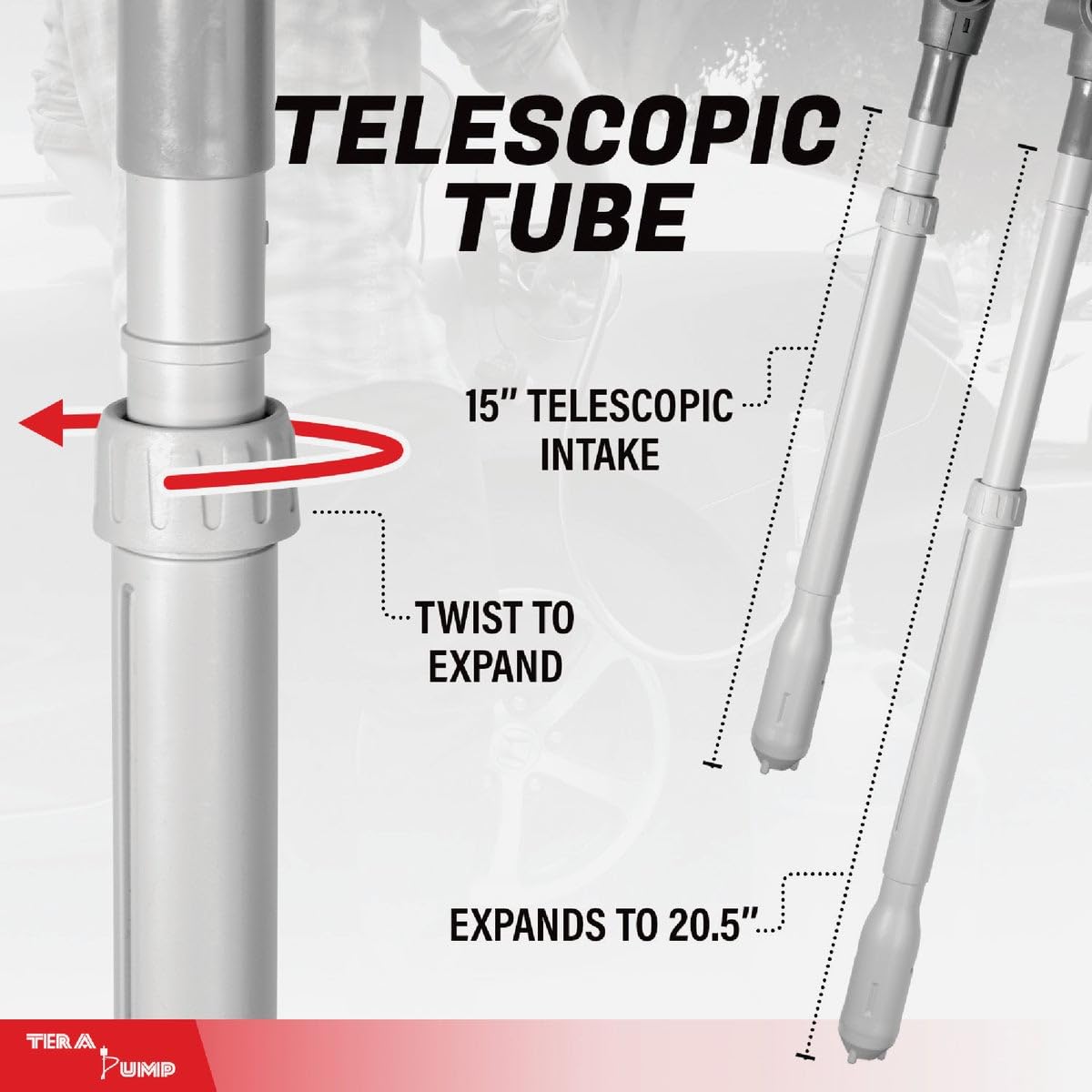 Terapump - Telescopic TREP01-T Battery Powered Pump