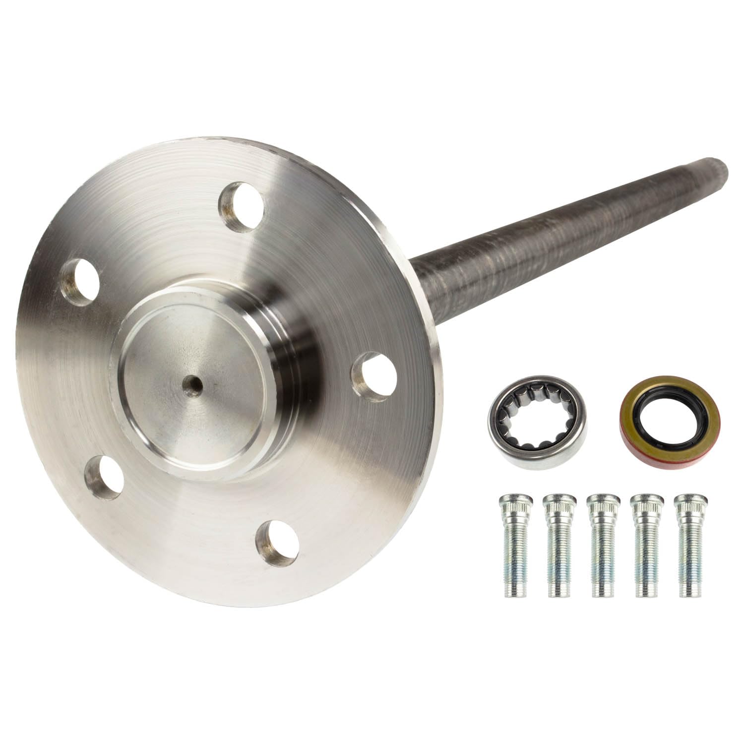 EXCel Axle Shaft Assembly Drive For GM 10.5" (14 Bolt); 33.375" Overall Length; 8 X 6.5 Lug Pattern; 30 Spline; Includes Bearing, Seal And Studs