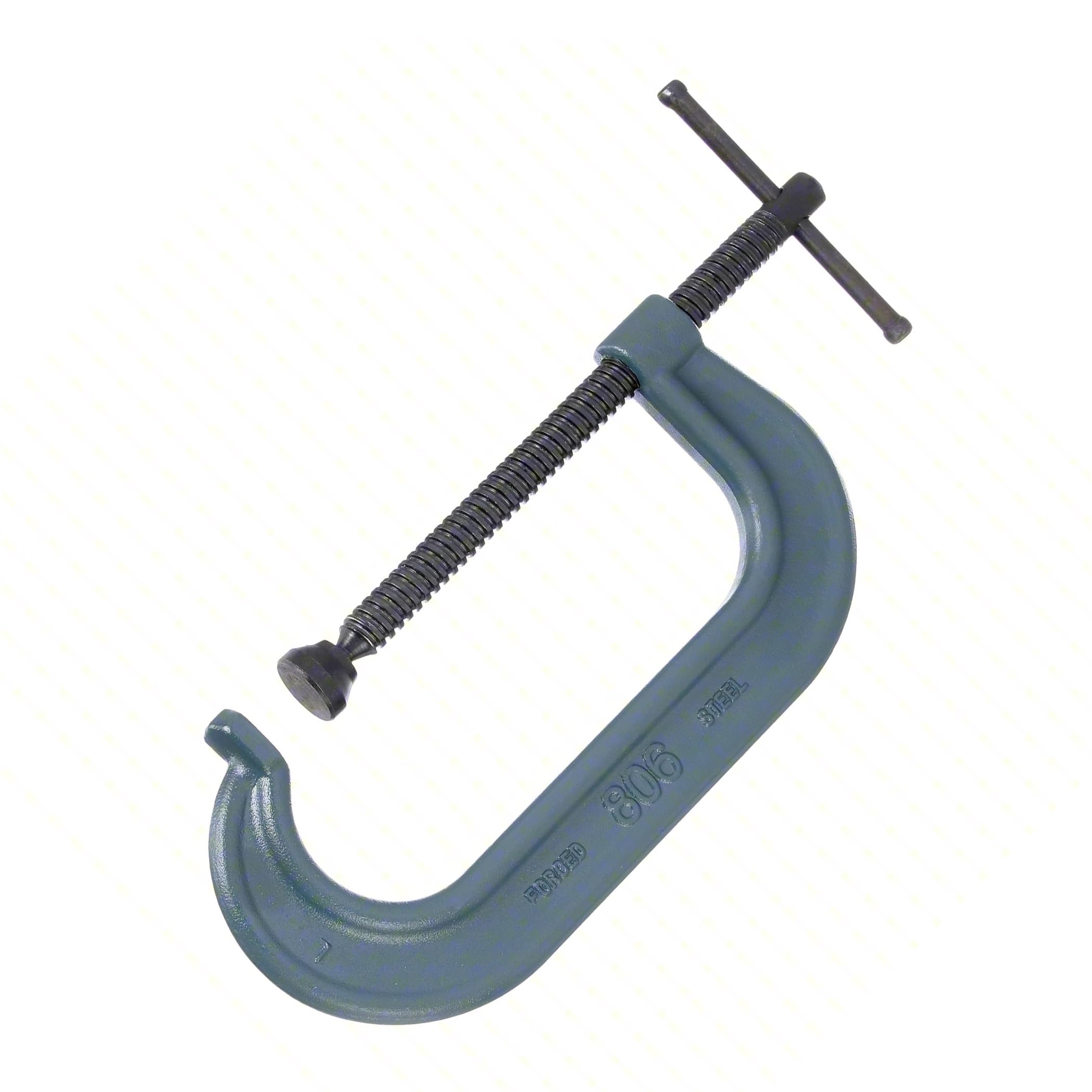 C-Clamp Wilton, 6" Opening, 2-15/16" Throat, 4500 Lbs. Clamping Force (Model 806)