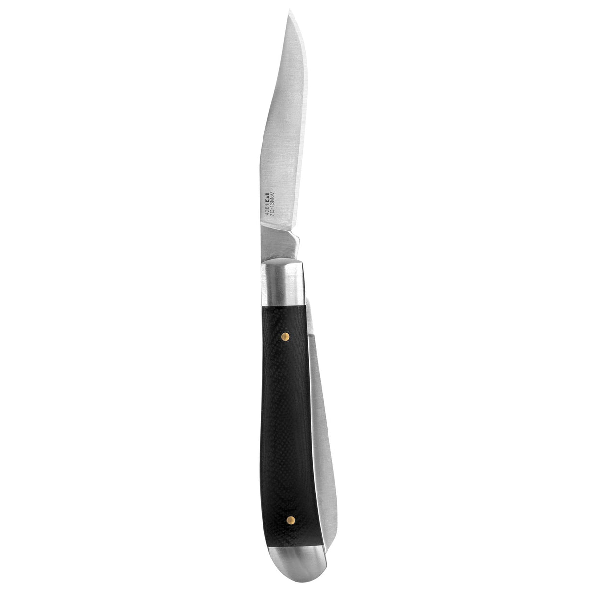 Kershaw Folding Pocket Knife Gadsden, Two 2.75-Inch Blades with Manual Open, Slipjoint Lock (4381)