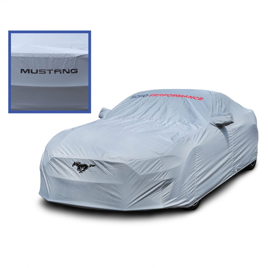 15-19 Mustang EcoBoost/GT Ford Racing Car Cover - M-19412-M8FP