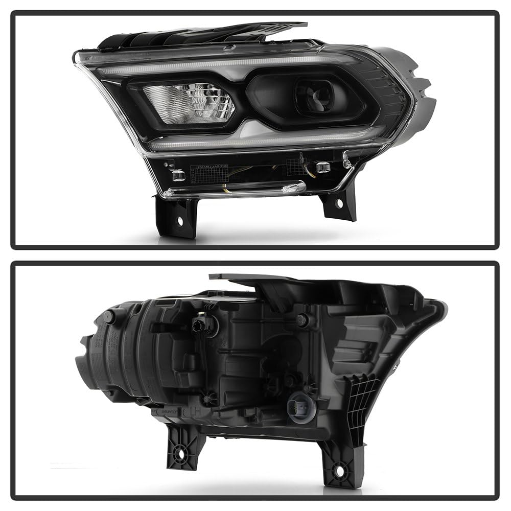 Dodge Durango Spyder (POE) 21-23 Full LED Headlight - OE Black Left (Non Auto Leveling)