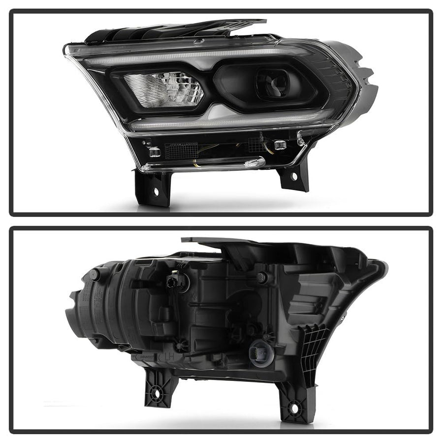 Dodge Durango Spyder (POE) 21-23 Full LED Headlight - OE Black Left (Non Auto Leveling)