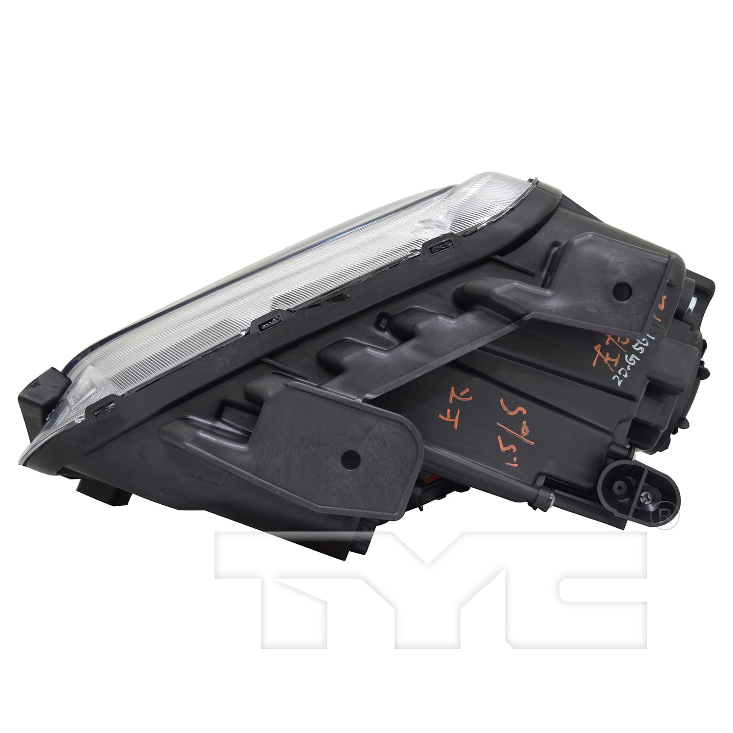Right TYC Headlight Assembly Compatible with 2018-2021 Hyundai Kona