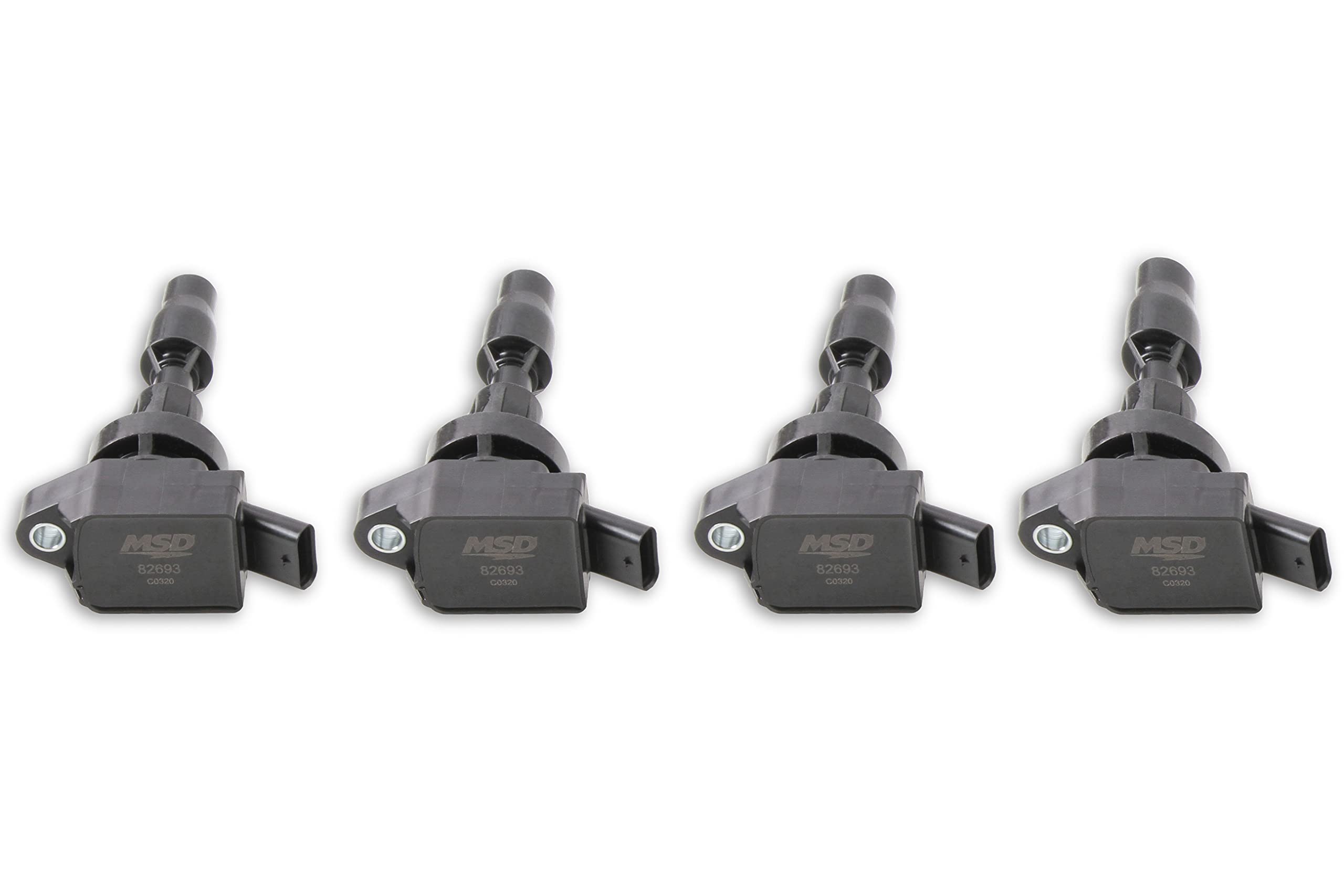 Blaster Series MSD 826943 Ignition Coils, Black, 4-Pack