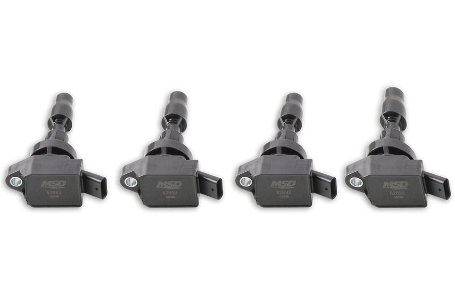 Blaster Series MSD 826943 Ignition Coils, Black, 4-Pack