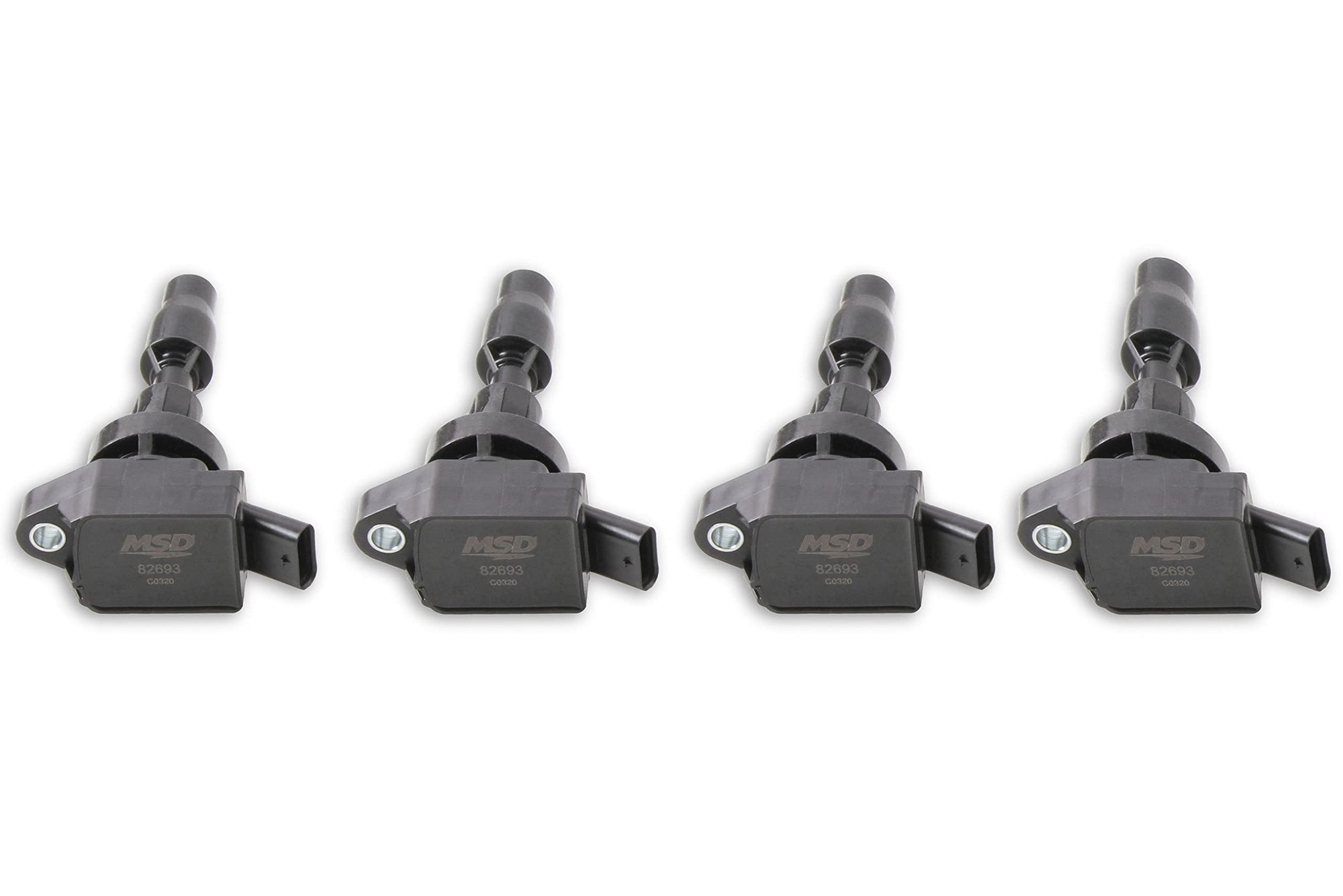Blaster Series MSD 826943 Ignition Coils, Black, 4-Pack