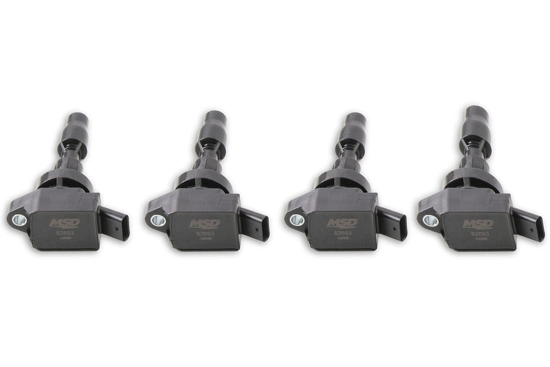 Blaster Series MSD 826943 Ignition Coils, Black, 4-Pack
