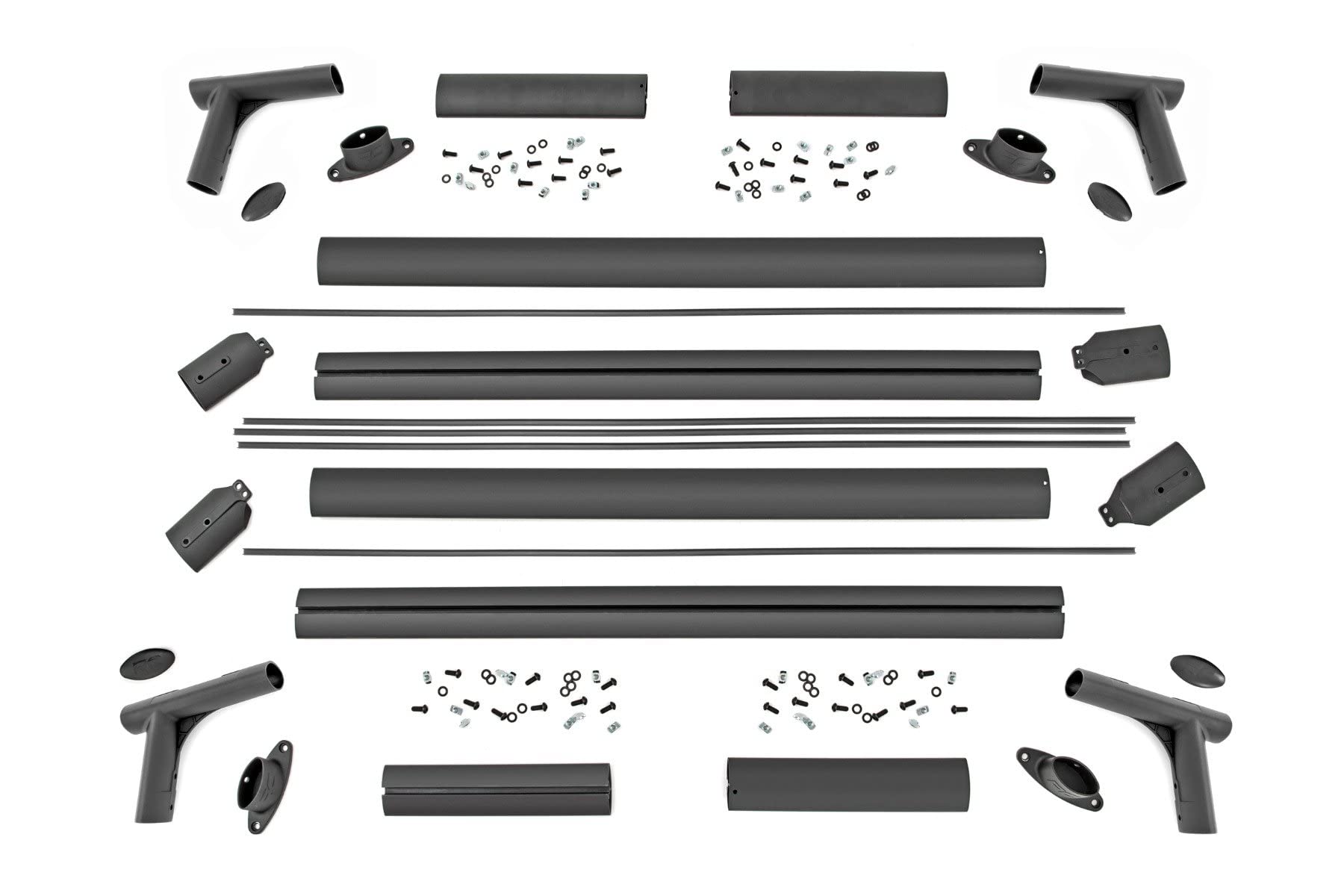 Rough Country Bed Rack Full-Height for Ford F-150 (2015-2025) - Modular Aluminum Truck Rack for Cargo Racks, Rooftop Tents, Ladders & Overland Gear