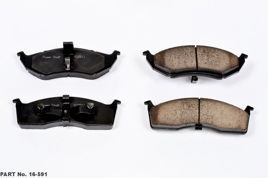 Z16 Evolution Power Stop Front Ceramic Brake Pads 16-591