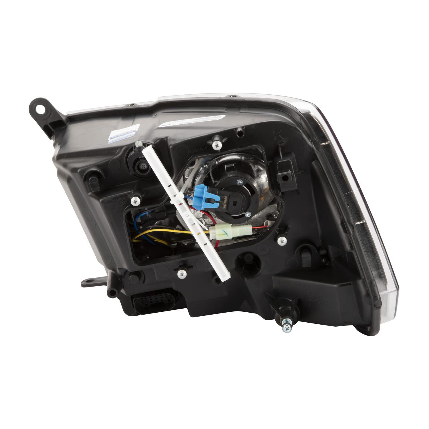 Right TYC Headlight Assembly Compatible with 2013-2015 Dodge Ram 1500 Pickup