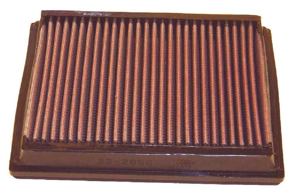 K&N Engine Air Filter: Washable, Increase Power & Acceleration, Premium, Replacement Car Air Filter: Compatible with 2002-2004 AUDI (RS6, A6 Quattro RS6), 33-2866